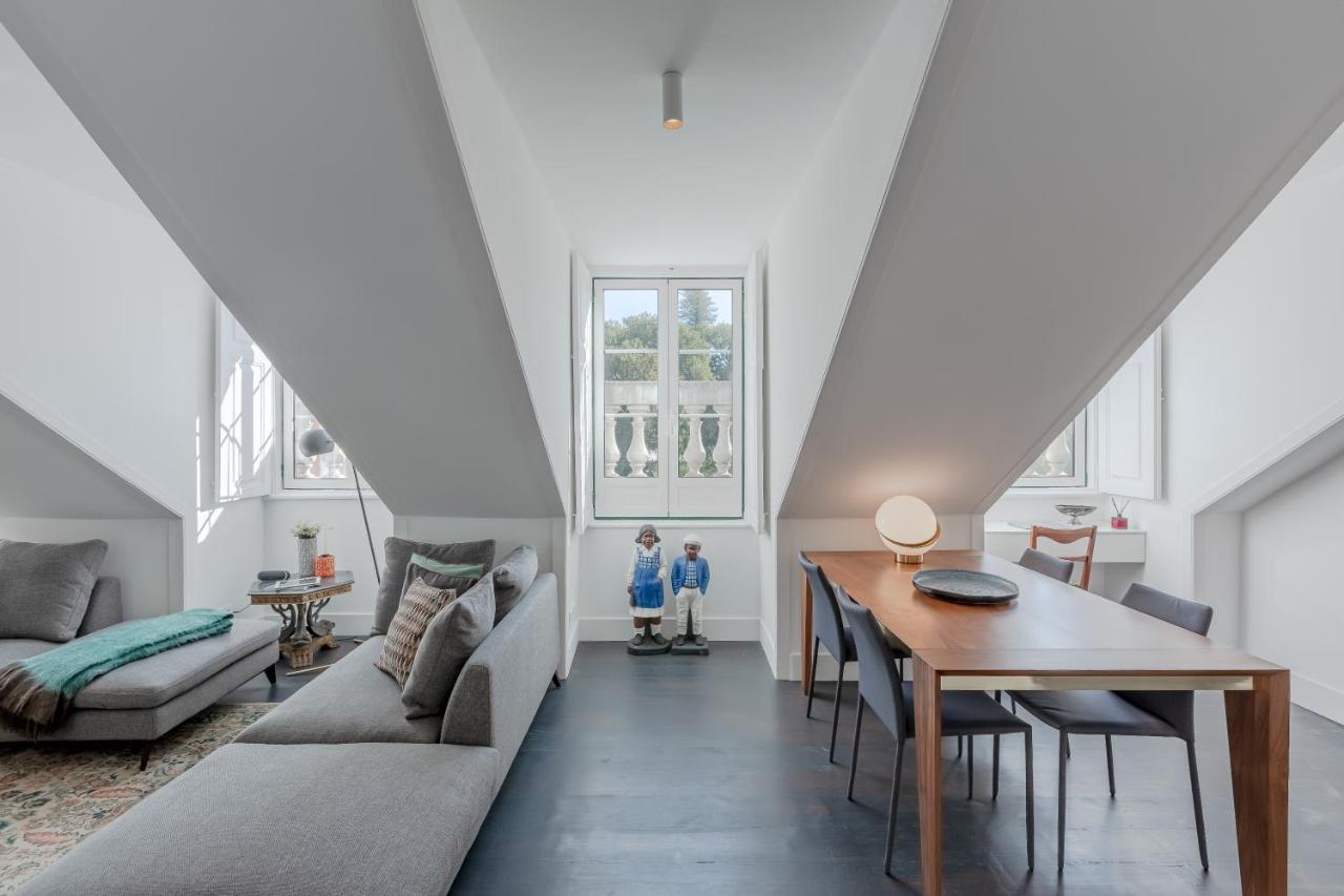 Principe Real Charming Garden View Flat At The Heart Of Lisbon Apartment Bagian luar foto